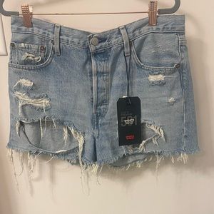 Levi’s 501 denim shorts brand new